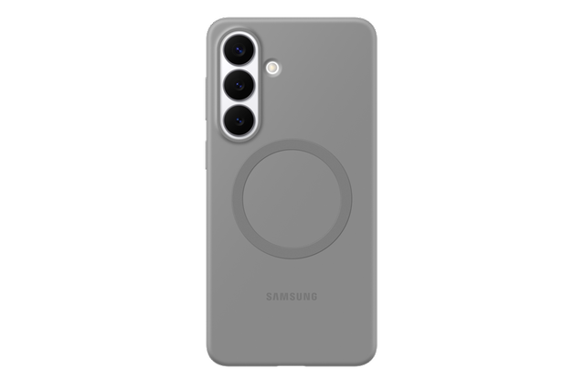 Samsung Galaxy S26 Plus Silicone Magnet Case Gray