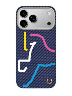 Airity Year of the Horse Aramid Oriental INK Series iPhone 18 Pro Max Blue