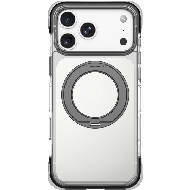 Levelo Apollo iPhone 18 Pro Max Black - MagSafe Case With Kickstand