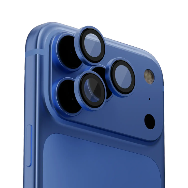 Levelo Lucent Trio iPhone 18 Pro/Pro Max Light Blue Lens Protector