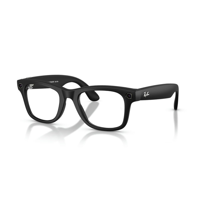 Ray-Ban Meta Gen 2 Wayfarer Matte Black / Clear Blue-Violet Light Filter 53 mm