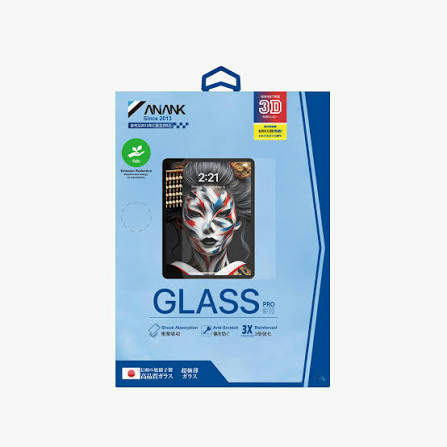Anank 3D Curved Clear Glass Pro 9H CO2 Emission Reduction 2022 Ipad A16 10th 10.9