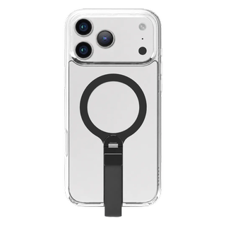 Levelo Spira iPhone 18 Pro Black - MagSafe Grip Case TPU+PC