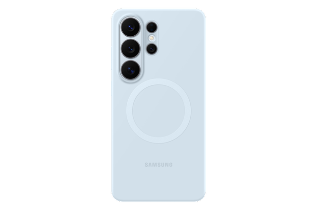 Samsung Galaxy S26 Ultra Silicone Magnet Case Light Blue