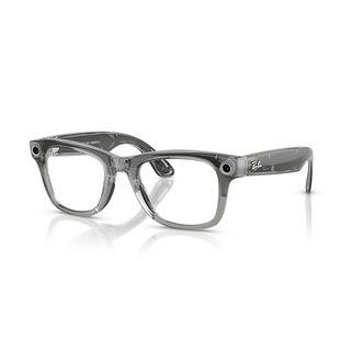 Ray-Ban Meta Gen 2 Wayfarer Shiny Transparent Grey / Transitions Sapphire 50 mm