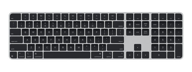 Apple Magic Keyboard With Touch ID And Numeric Keypad USB-C Black Full Size MXK83LL/A