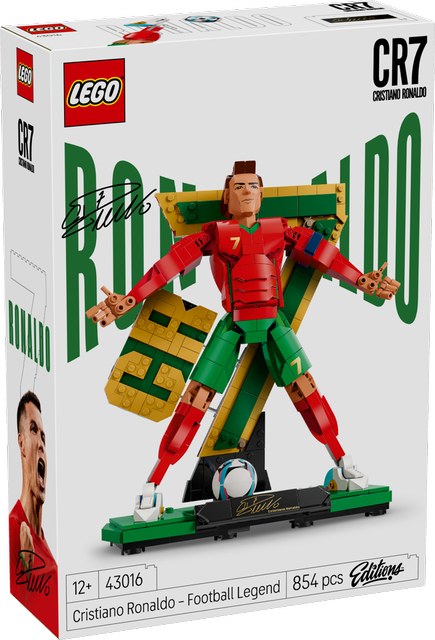 LEGO Cristiano Ronaldo - Football Legend 43016 (854 Pieces, Ages 12+)