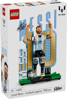 LEGO Lionel Messi - Football Legend 43015 (958 Pieces, Ages 12+)