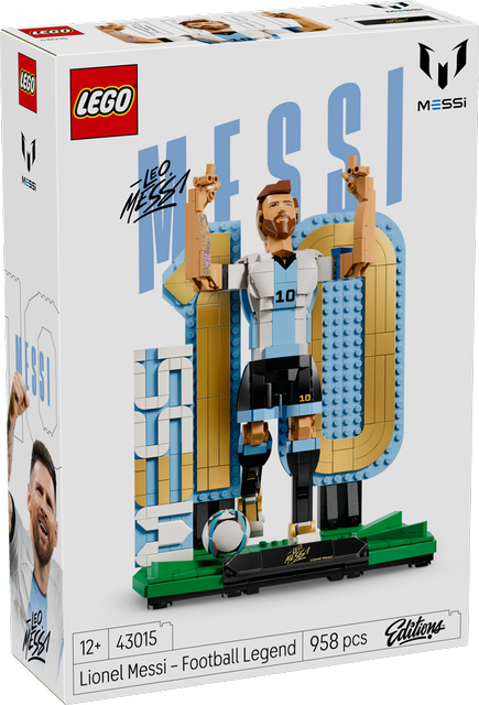 LEGO Lionel Messi - Football Legend 43015 (958 Pieces, Ages 12+)