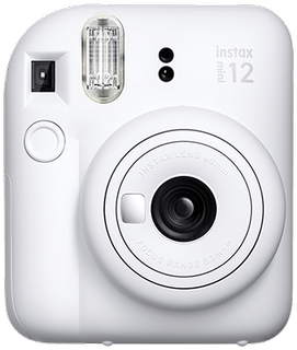 Fujifilm Instax Mini 12 Instant Cam Clay White