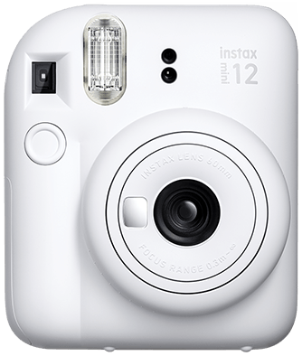 Fujifilm Instax Mini 12 Instant Cam Clay White