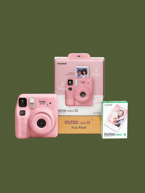 Fujifilm Instax Mini SE Fun Pack Pink - Instax Cam Suit mini 10 * 1 sheet