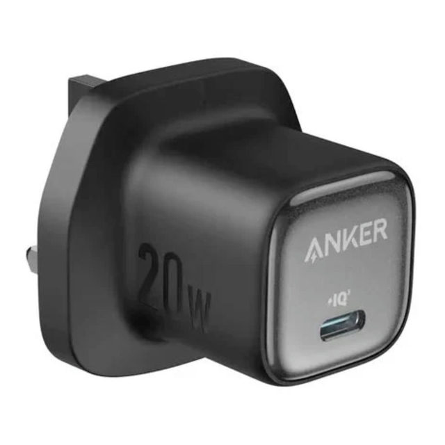 Anker Zolo Charger (20W, PD 3.0) 3 Pins Black