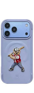 Zuck Bear Bounce Sports Bear MagSafe For iPhone 17/18 Pro Blue