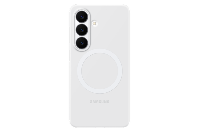 Samsung Galaxy S26 Silicone Magnet Case White