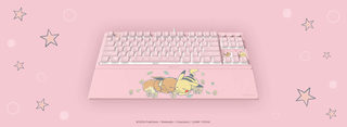 Razer Ornata V3 Tenkeyless Compact Low Profile Gaming Keyboard Razer Chroma RGB Pokemon Pikachu & Eevee Edition