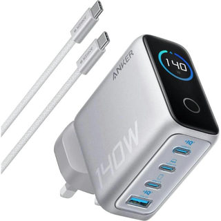 Anker Charger (140W,4-Port) With Cable