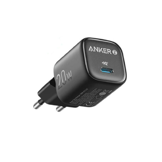 Anker Zolo Charger (20W, PD 3.0) 2 Pins Black