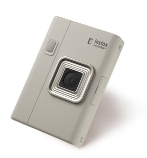 Fujifilm Instax Mini LiPlay+ Hybrid Sand Beige - Instax Cam Direct Print