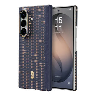 Raptic Aramid Skin-Pro For Galaxy Fold8 Ultra Grid Wisdom