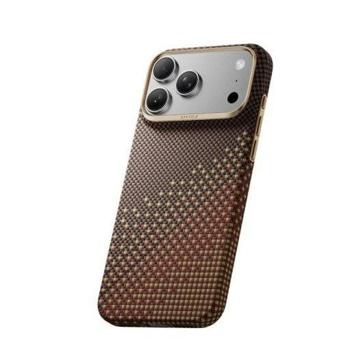 Raptic Aramid Skin For iPhone 18 Pro Serenity Amber