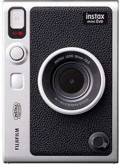 Fujifilm Instax Mini Evo Hybrid Instant Cam Black
