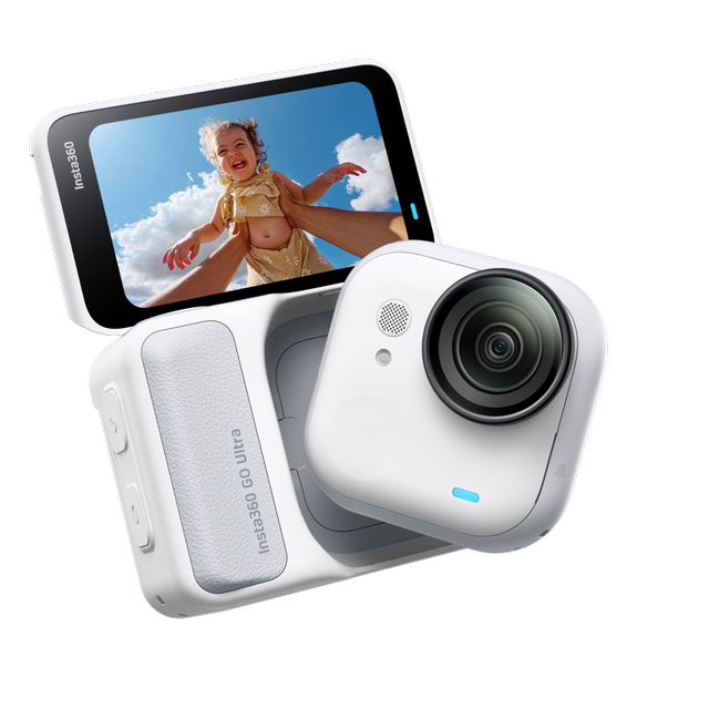 Insta360 Go Ultra 4K Cam Tiny Hand White