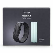 Google Fitbit Air Active Bundle Size Large Obsidian Performance Loop Band Black