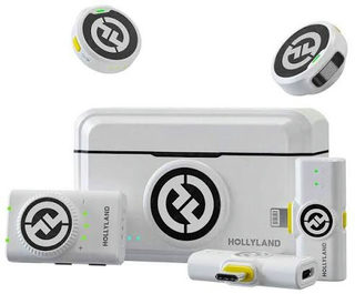 Hollyland Lark M2 Wireless Lavalier Microphone Ivory White