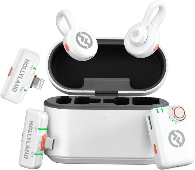 Hollyland Lark M2S Wireless Lavalier Microphone