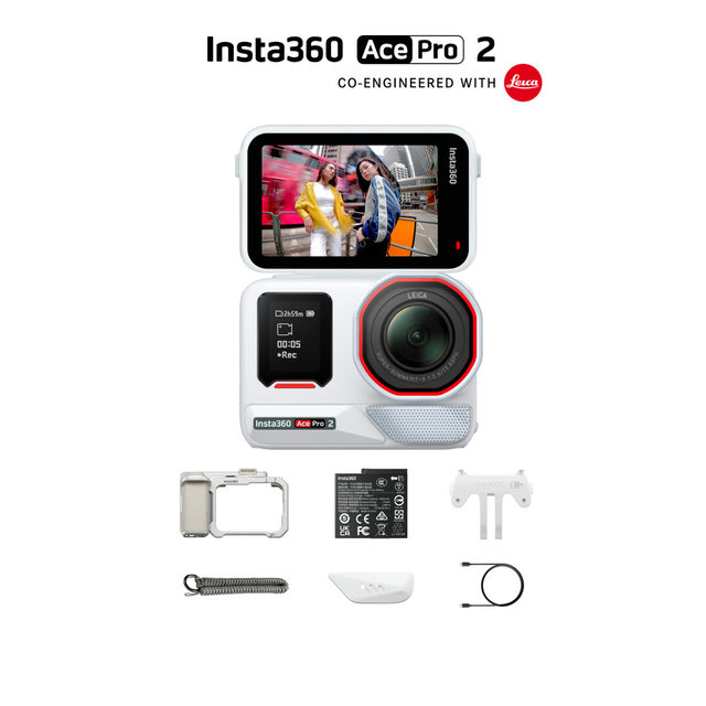 Insta360 Ace Pro 2 Co-Engineered With Leica Xplore Bundle