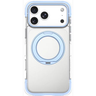 Levelo Apollo iPhone 18 Pro Light Blue - MagSafe Case With Kickstand