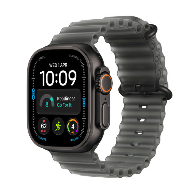 Apple Watch Ultra 4 49mm Black Titanium Ocean Band