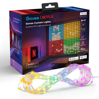 Govee Netflix Curtain Lights Dynamic DIY Light Art Canvas