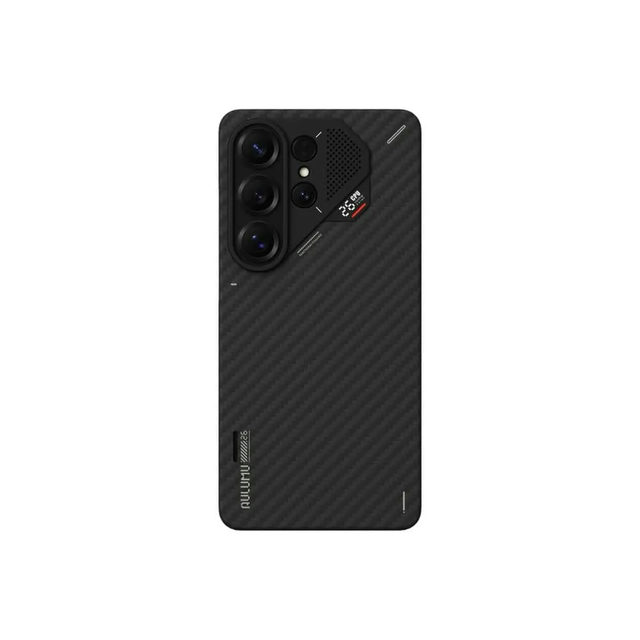 Aulumu S26 Ultra Aramid Fiber Case Black