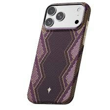 Raptic Aramid Skin For iPhone 18 Pro Max Violet Scepter