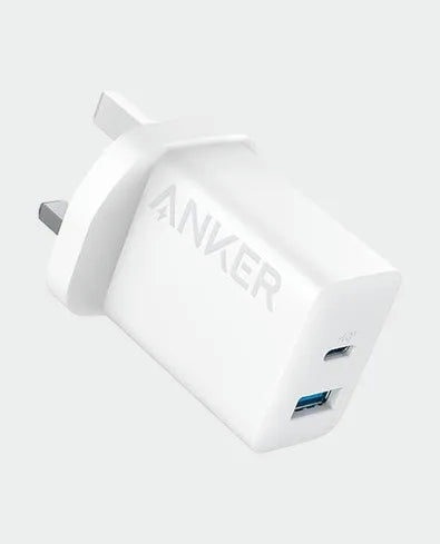 Anker Select Charger (20W,2-Port) With USB-C Cable(1.5m)