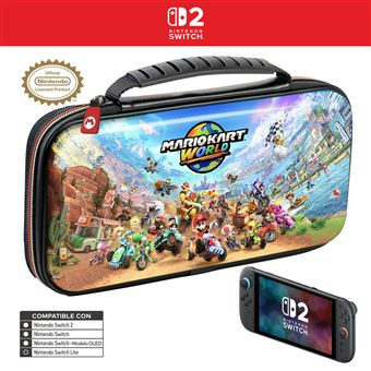 NS2 Mario Kart World Traveler Deluxe Travel Case