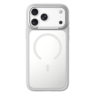 Levelo Tapa iPhone 18 Pro Max White - MagSafe Matte TPU+PC