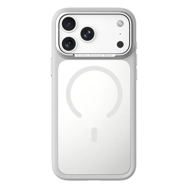 Levelo Tapa iPhone 18 Pro Max White - MagSafe Matte TPU+PC