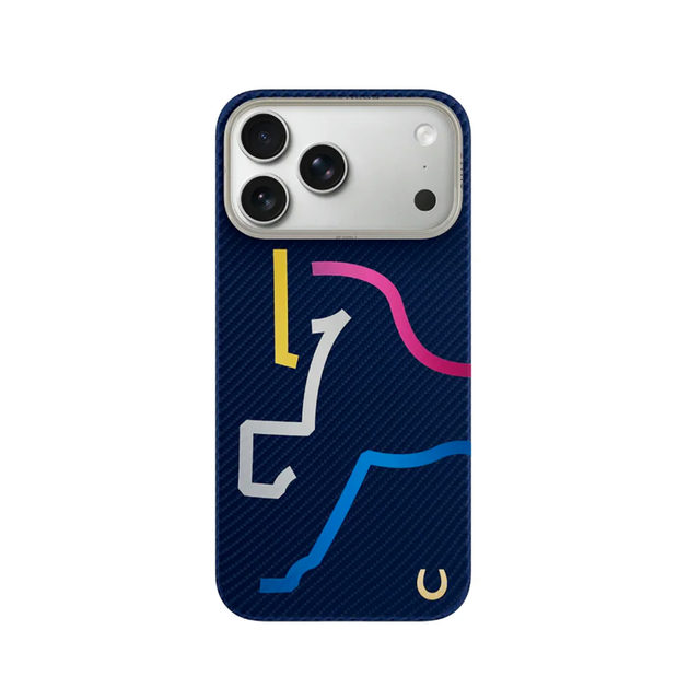Airity Year of the Horse Aramid Fiber Case iPhone 18 Pro Max Purple