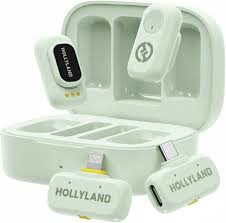 Hollyland Lark A1 Wireless Lavalier Microphone Combo Mint Green