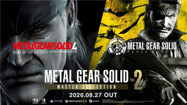 NS2 Metal Gear Solid 2 Master Collection Day One Edition