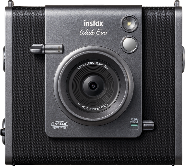 Fujifilm Instax Wide Evo Hybrid Instant Cam Black