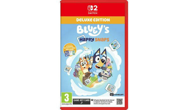 NS2 Bluey's Happy Snaps Deluxe Edition