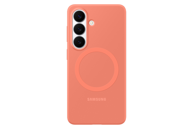 Samsung Galaxy S26 Silicone Magnet Case Red