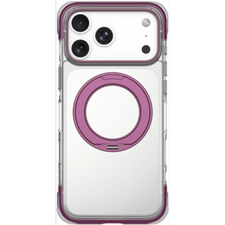 Levelo Apollo iPhone 18 Pro Burgundy - MagSafe Case With Kickstand