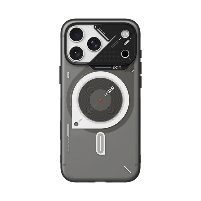 Aulumu A18 Frosted MagSafe Case iPhone 18 Pro Max Translucent Gray White