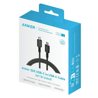Anker 322 USB-C to USB-C (6ft,Braided)