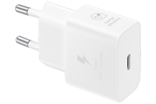 Samsung 25W Power Adapter 1 Port USB-C 2 Pin White